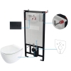 Zestaw WC podtynkowy 6 w 1